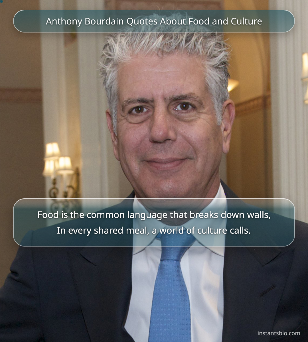Anthony Bourdain Quotes About Food and Culture