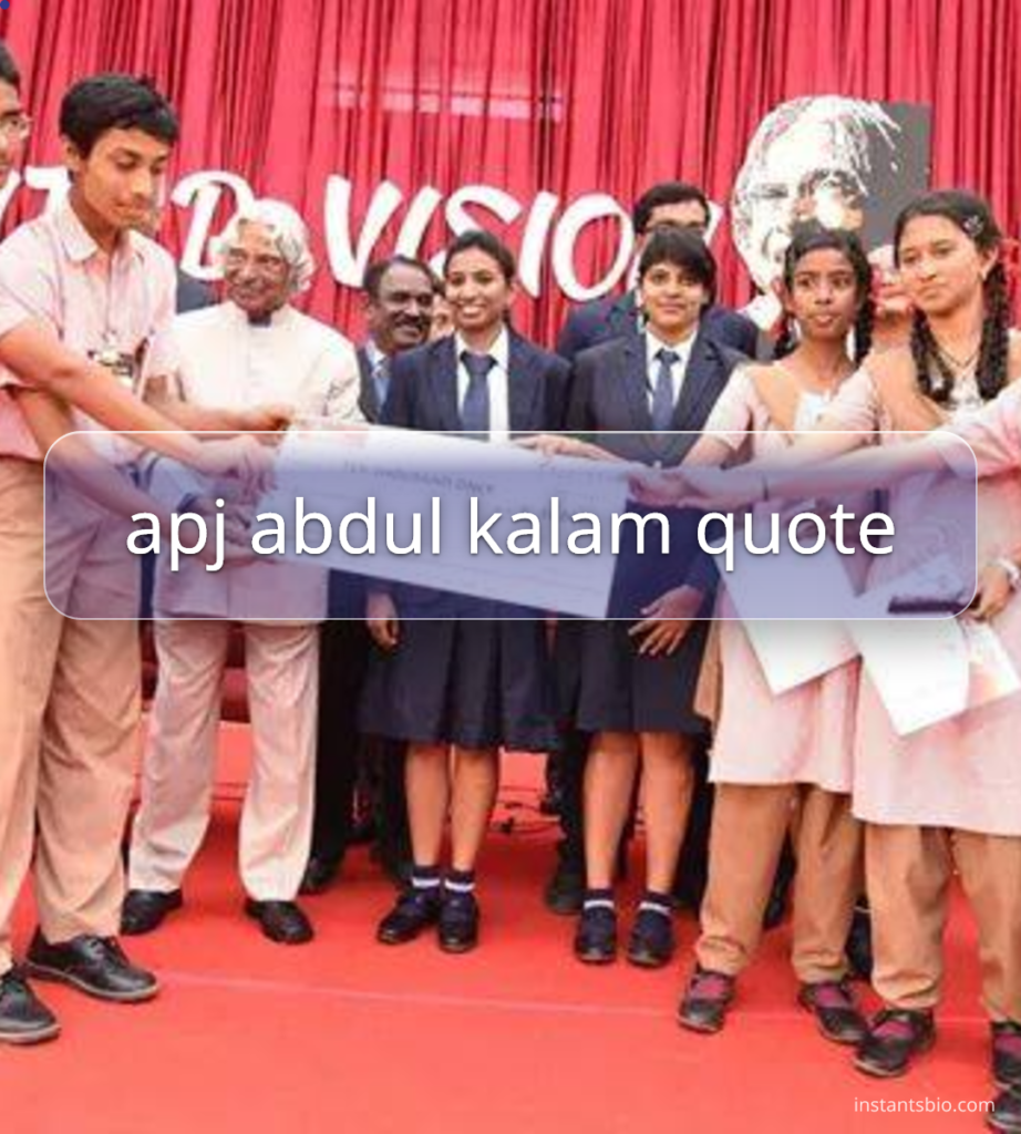apj abdul kalam quote