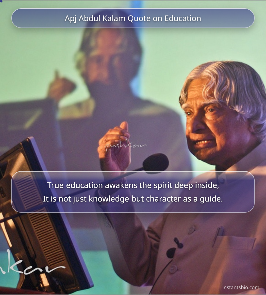 Apj Abdul Kalam Quote on Education