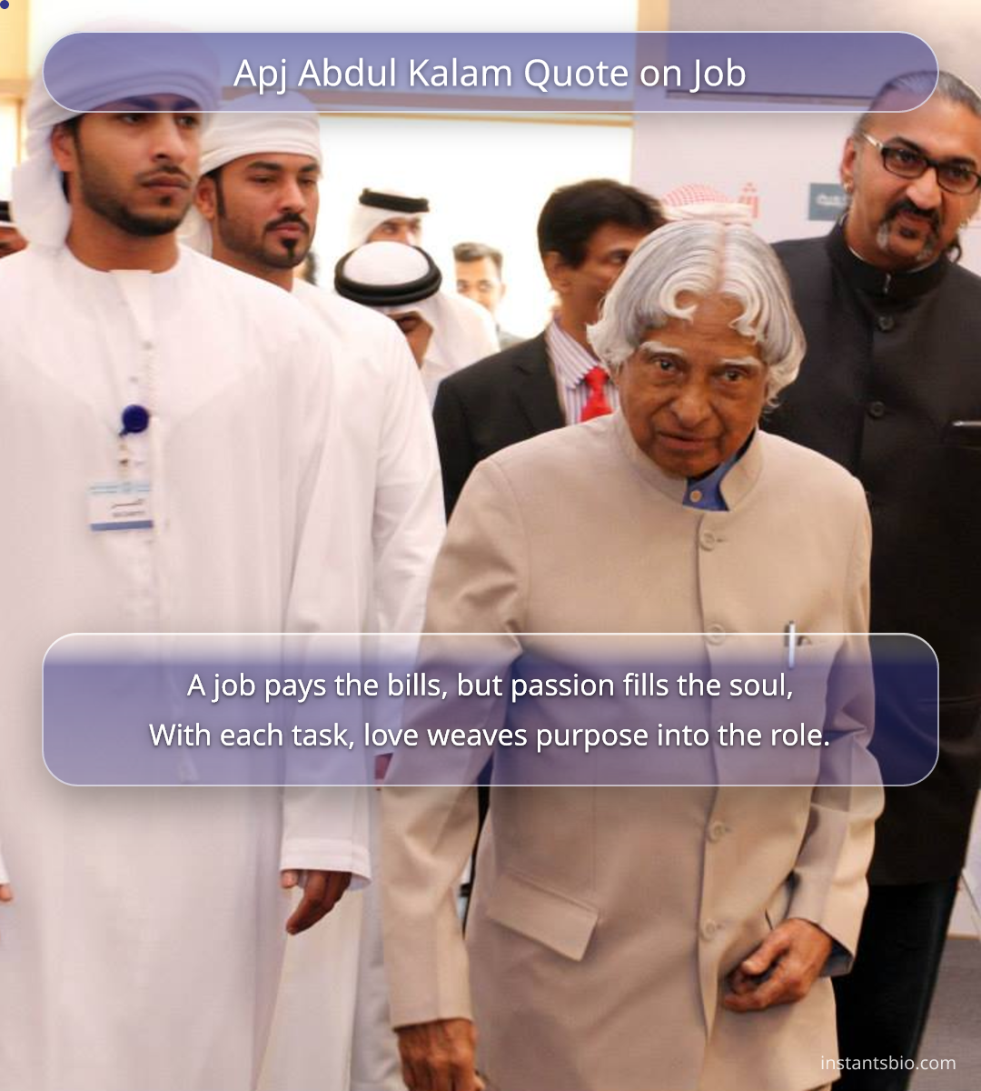 Apj Abdul Kalam Quote on Job