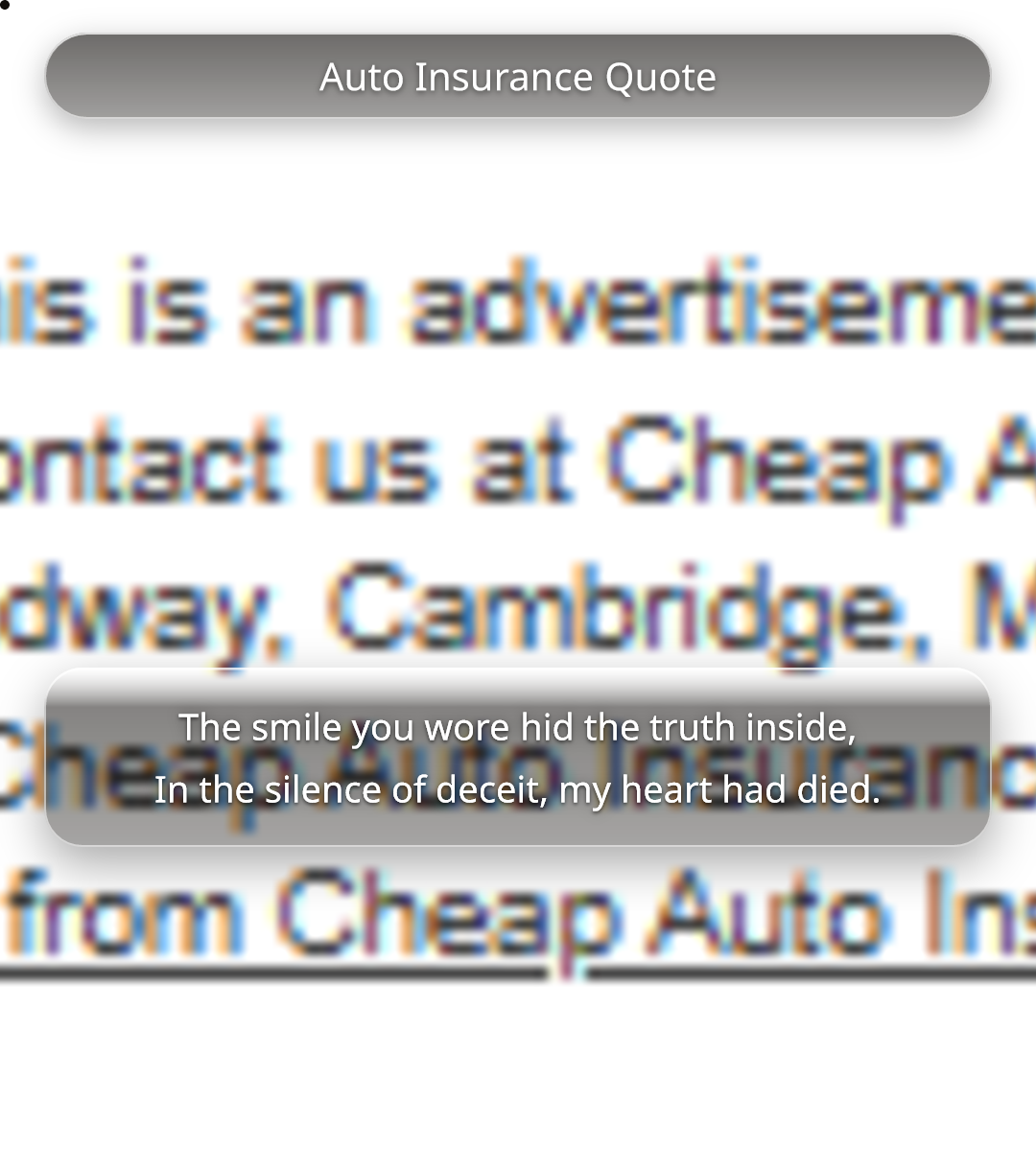 Auto Insurance Quote