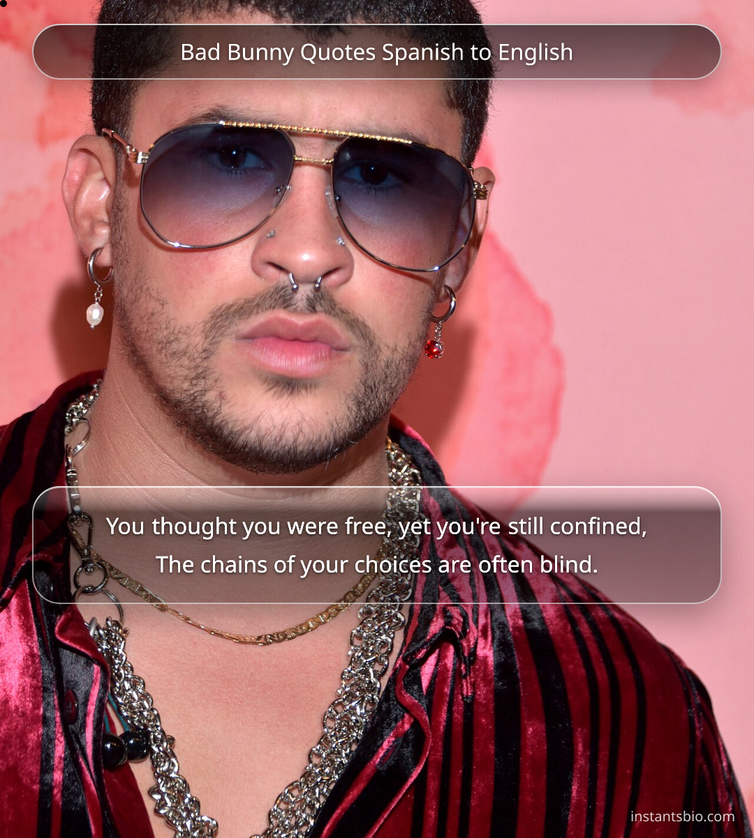 Bad Bunny Quotes Spanish to English