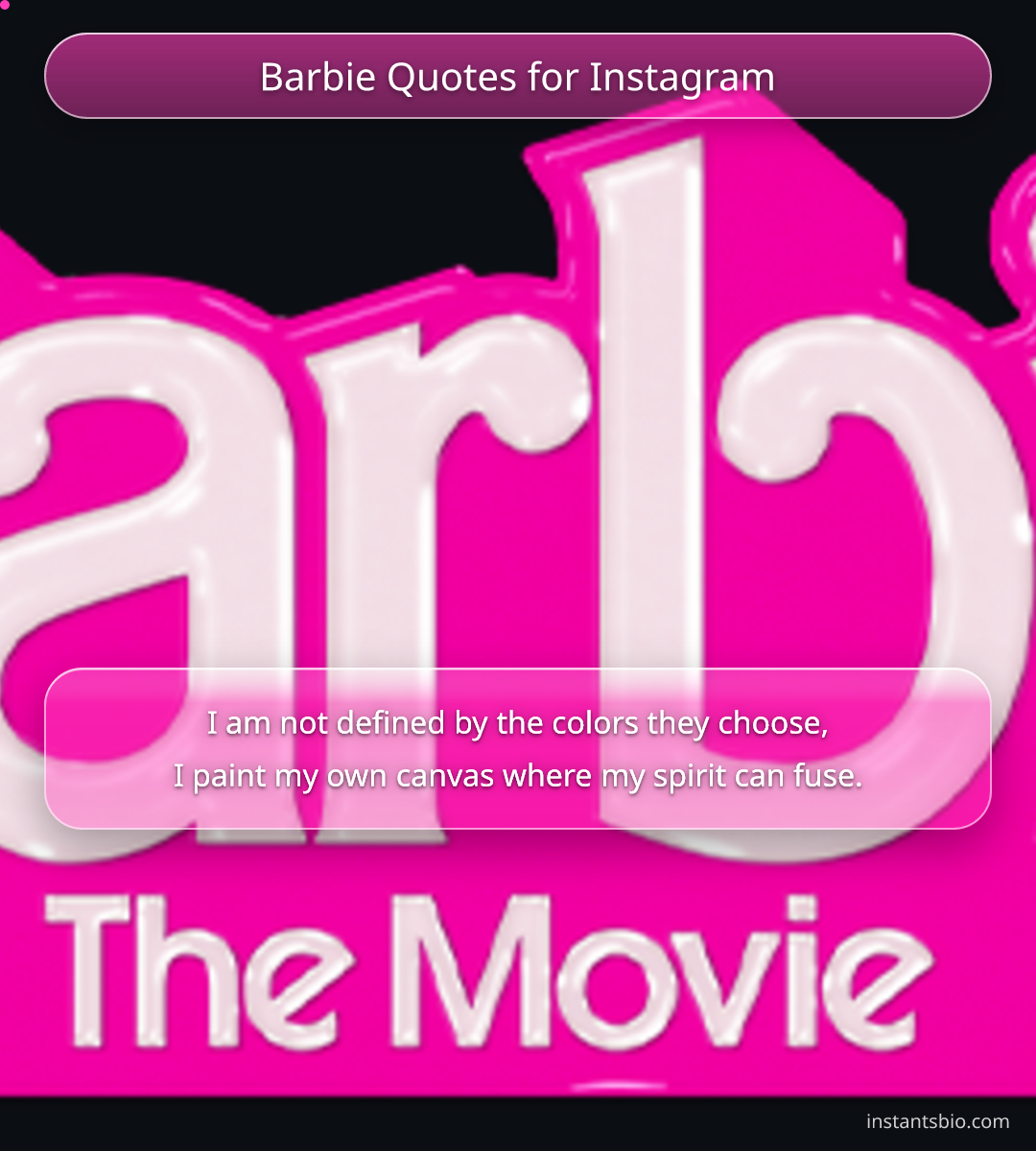 Barbie Quotes for Instagram