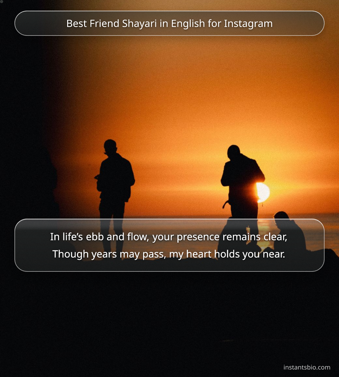 Best Friend Shayari in English for Instagram