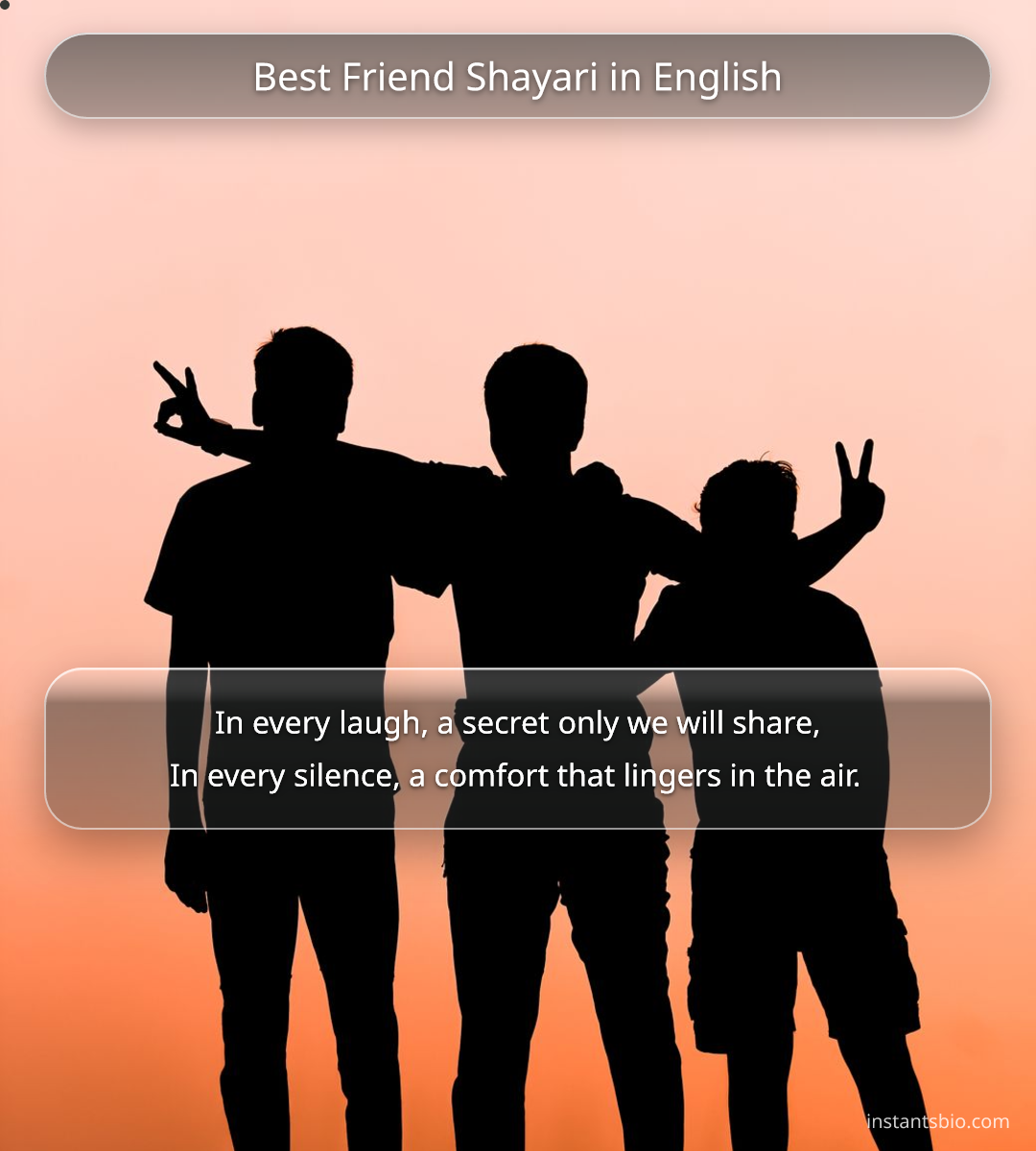 Best Friend Shayari in English