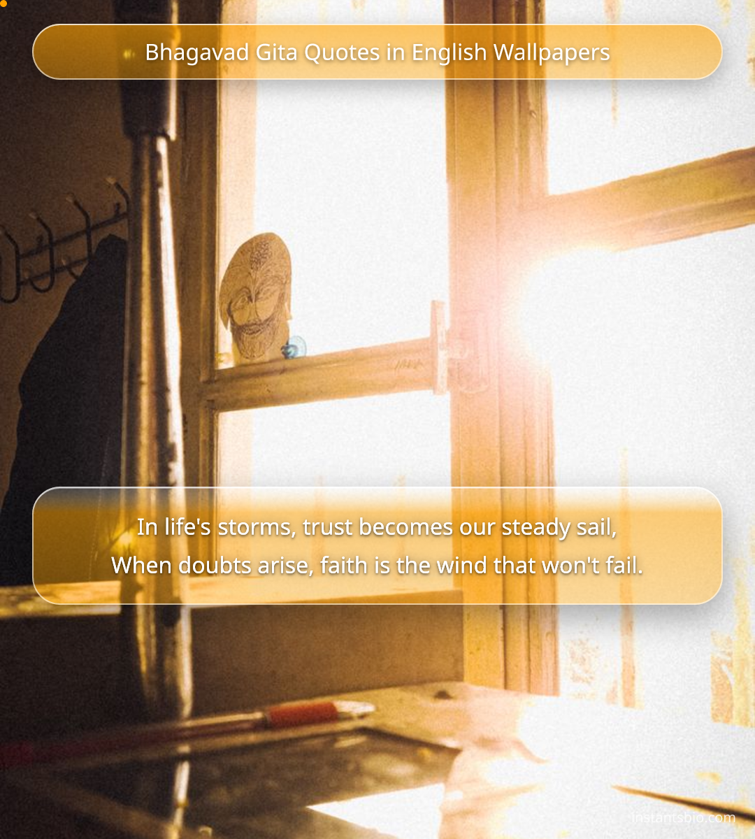 Bhagavad Gita Quotes in English Wallpapers