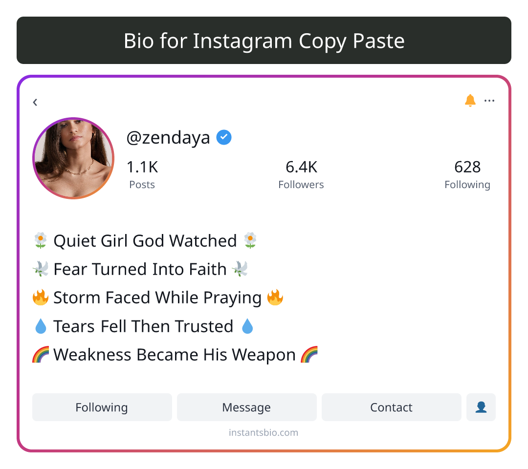 Bio for Instagram Copy Paste - instagram bio for girls