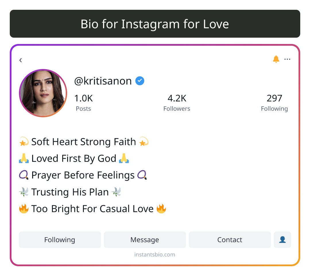 Bio for Instagram for Love - instagram bio for girls