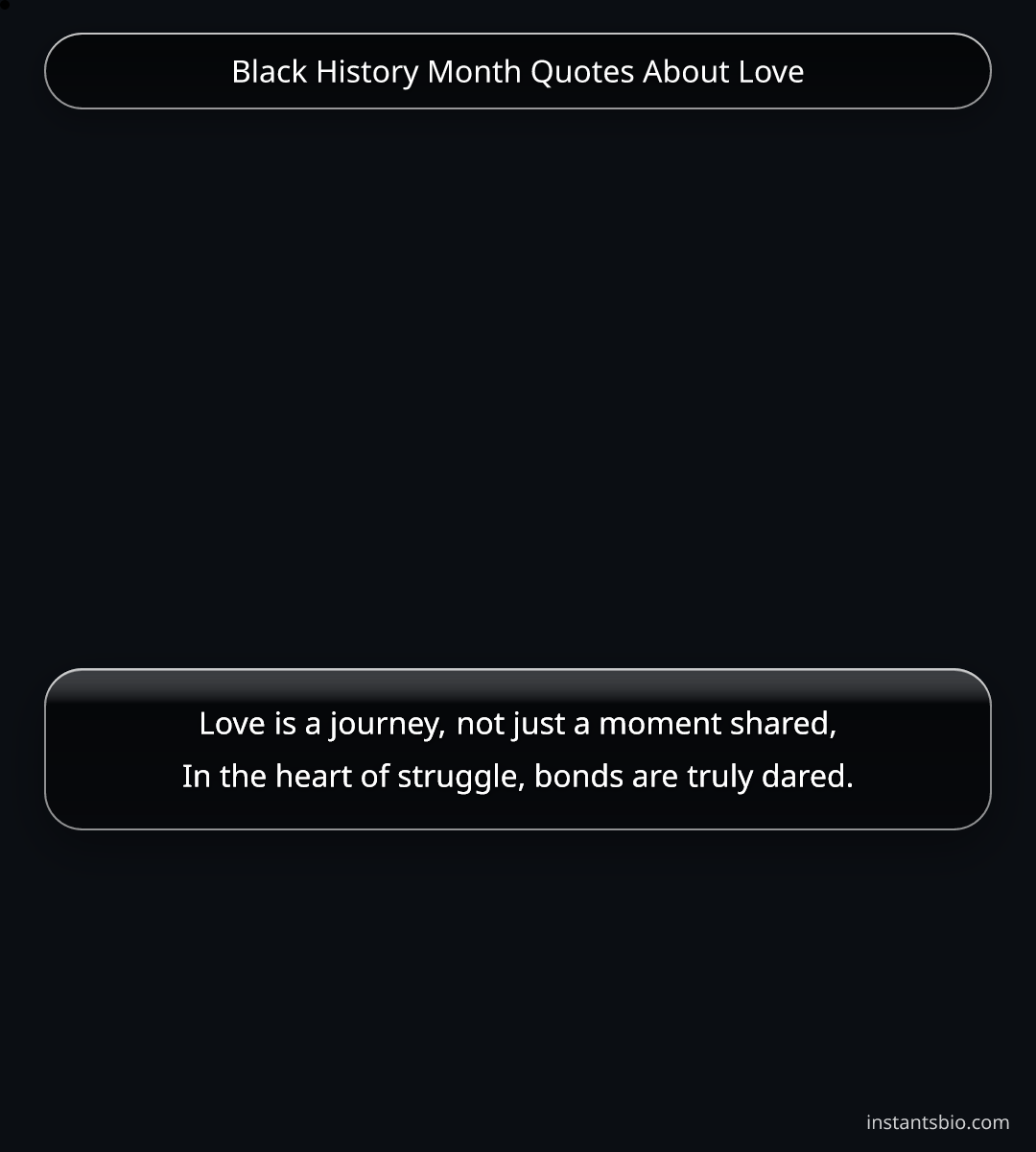 Black History Month Quotes About Love