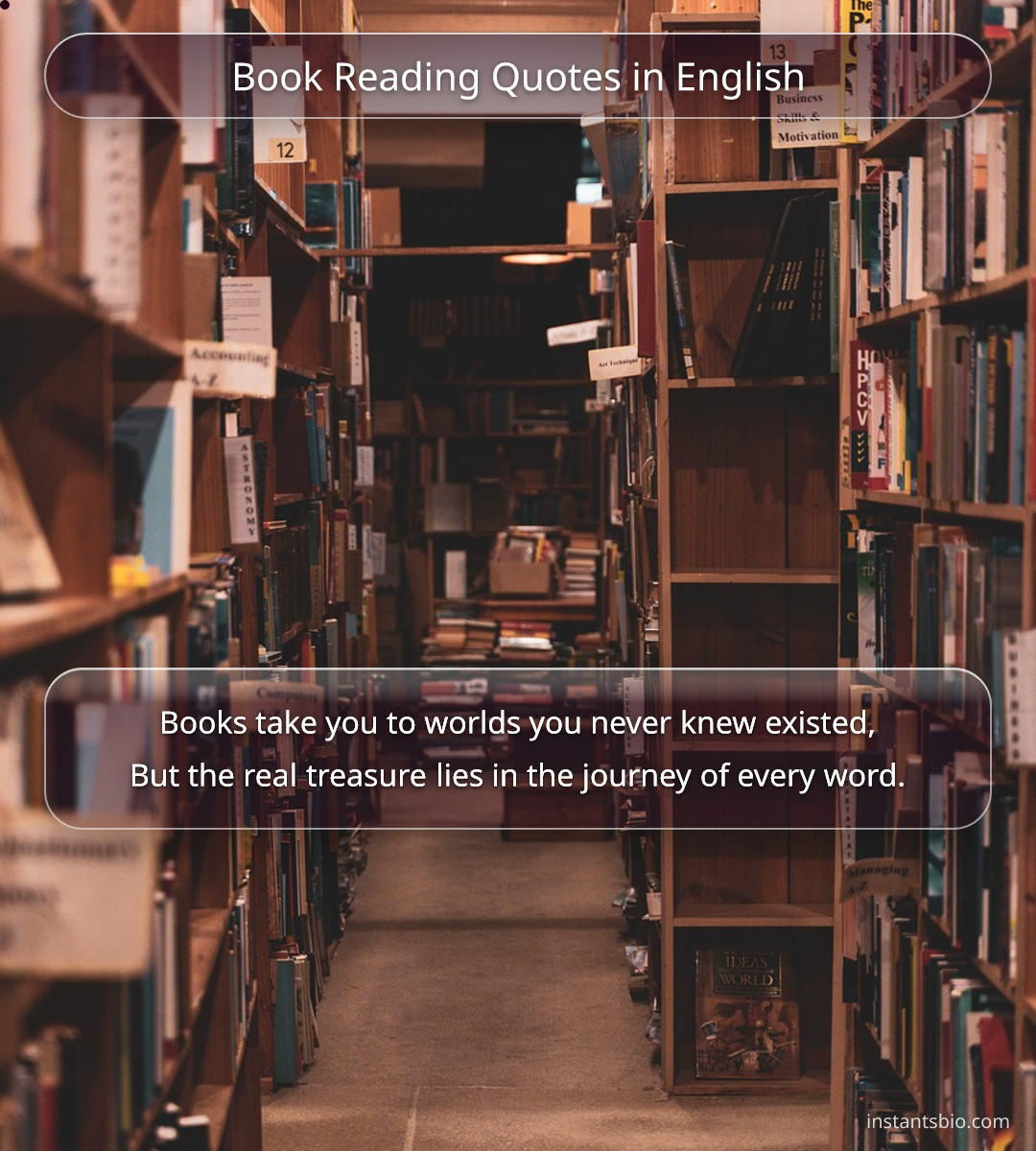 Book Reading Quotes in English