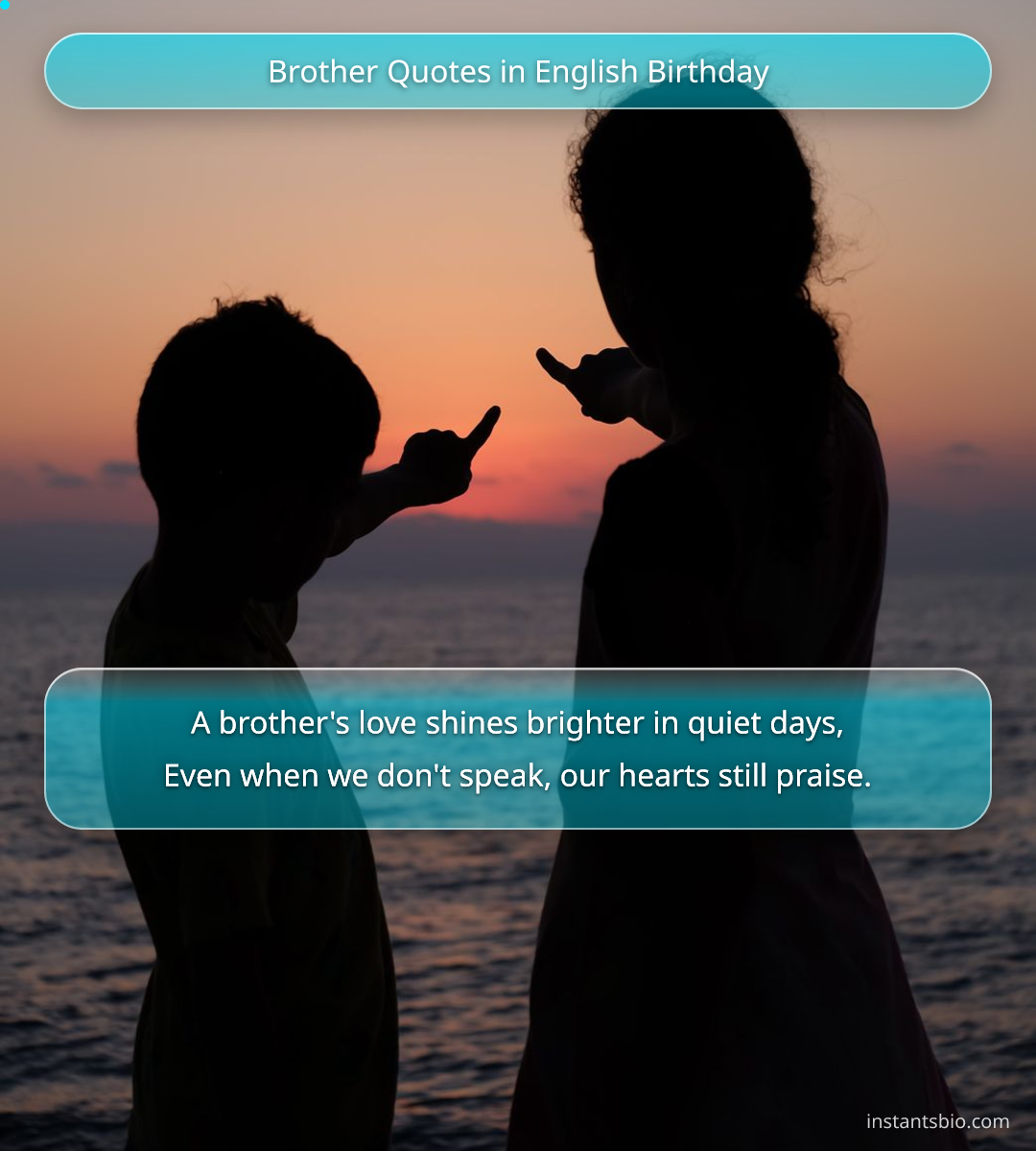 Brother Quotes in English Birthday