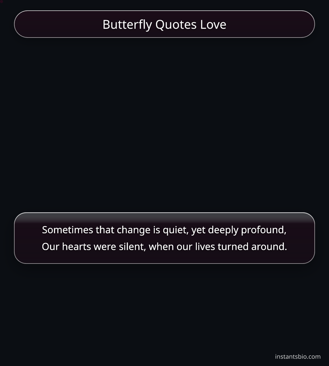 Butterfly Quotes Love