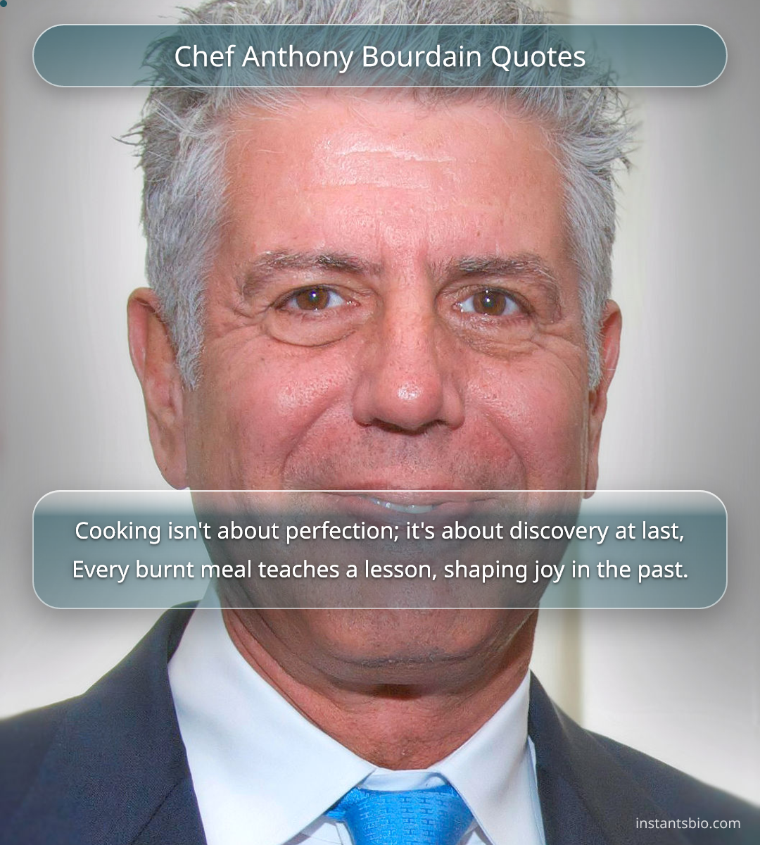 Chef Anthony Bourdain Quotes