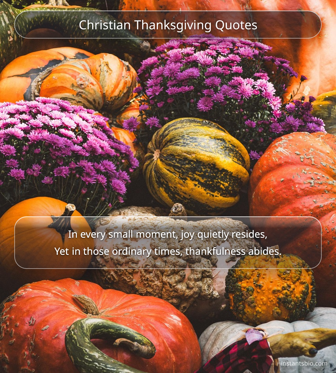 Christian Thanksgiving Quotes