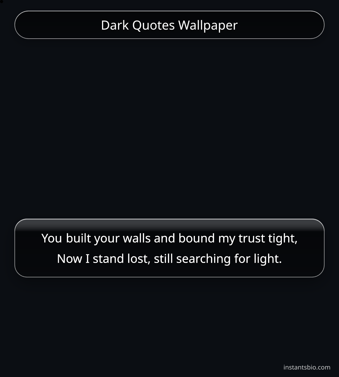 Dark Quotes Wallpaper