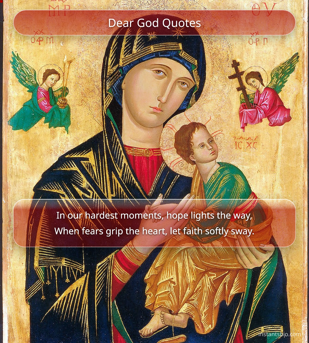 Dear God Quotes