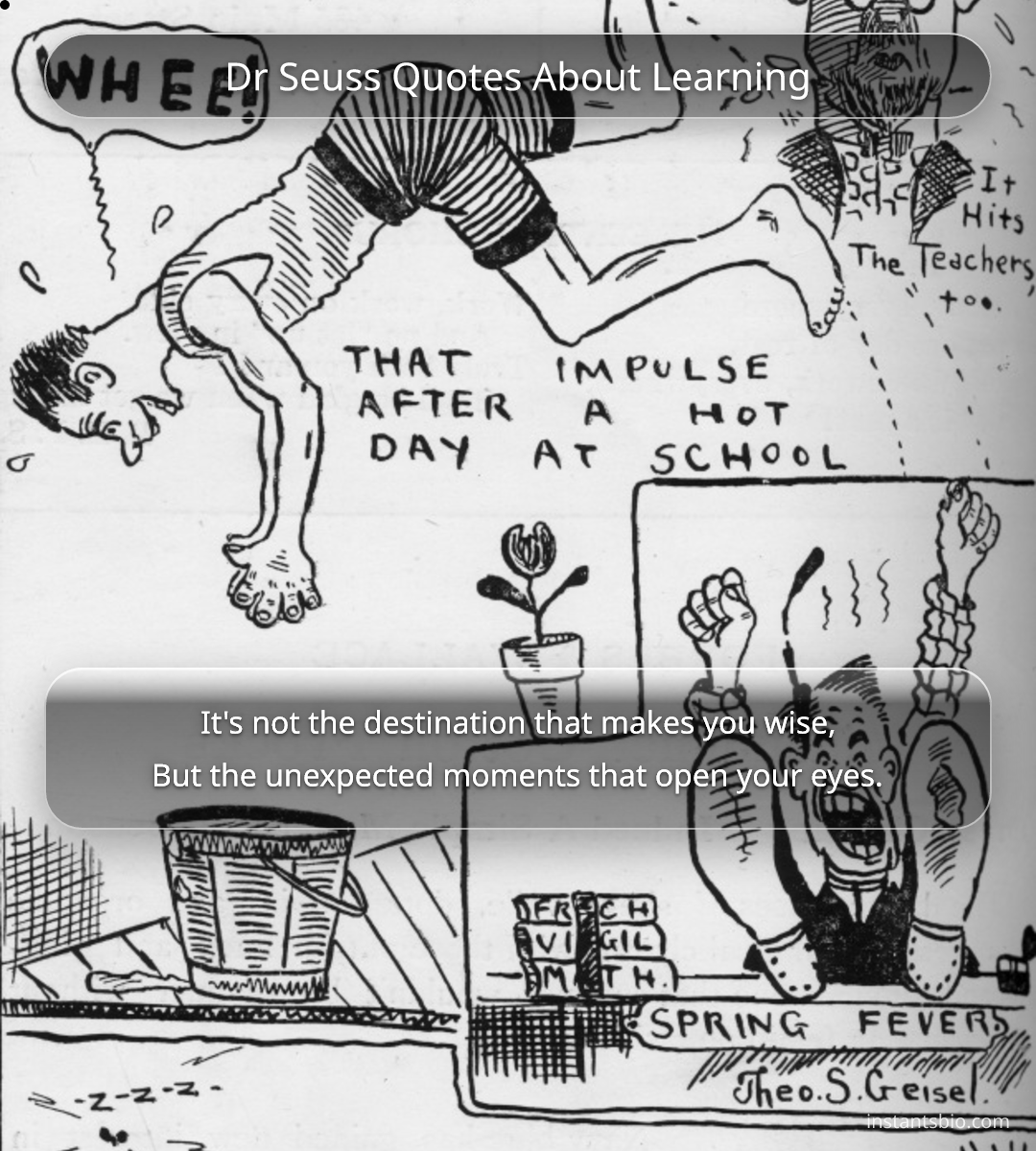 Dr Seuss Quotes About Learning