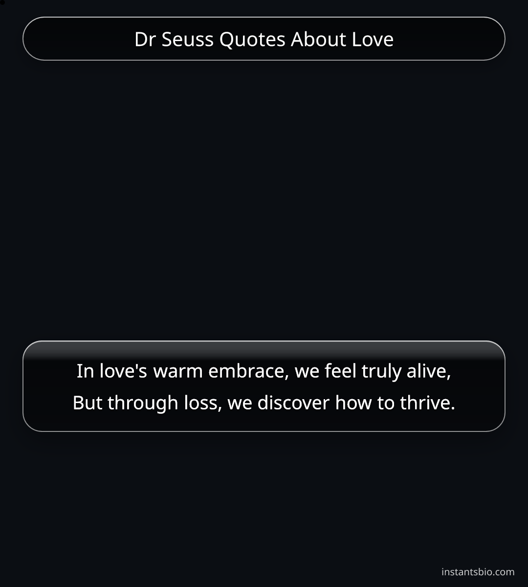 Dr Seuss Quotes About Love