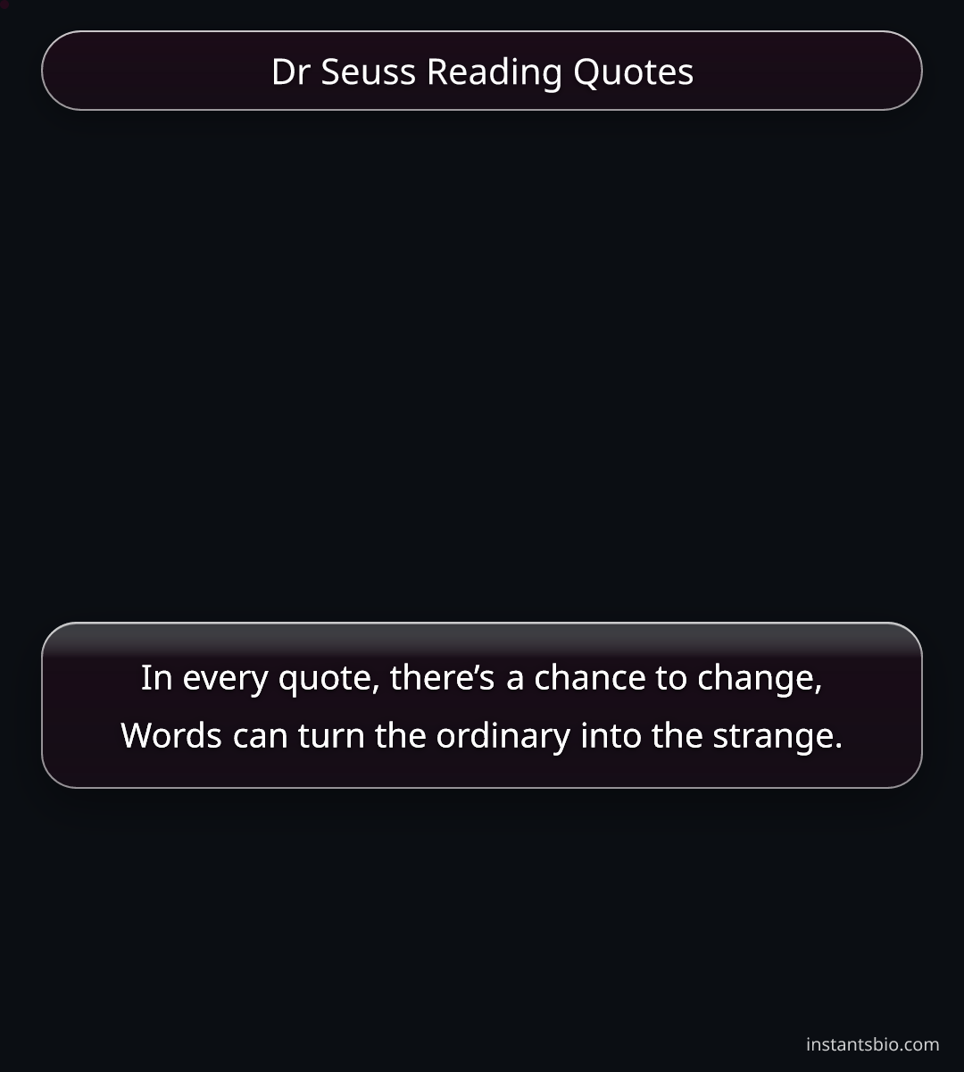 Dr Seuss Reading Quotes