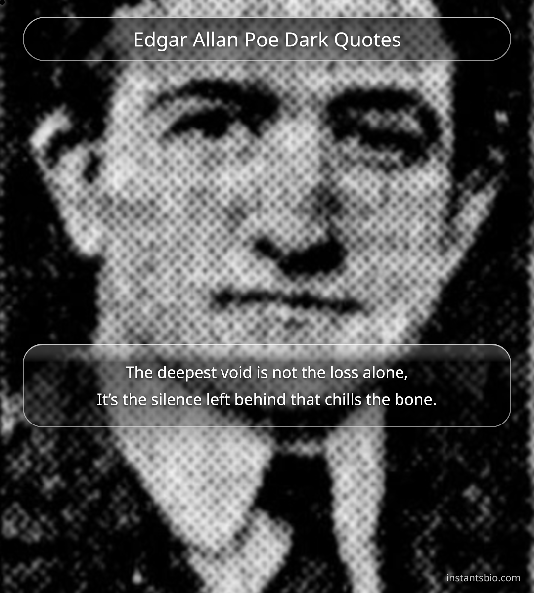 Edgar Allan Poe Dark Quotes