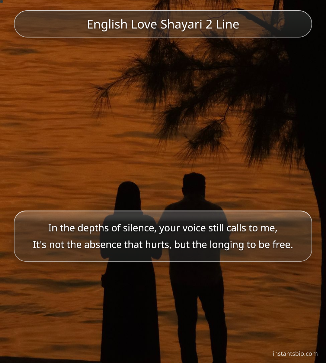 English Love Shayari 2 Line