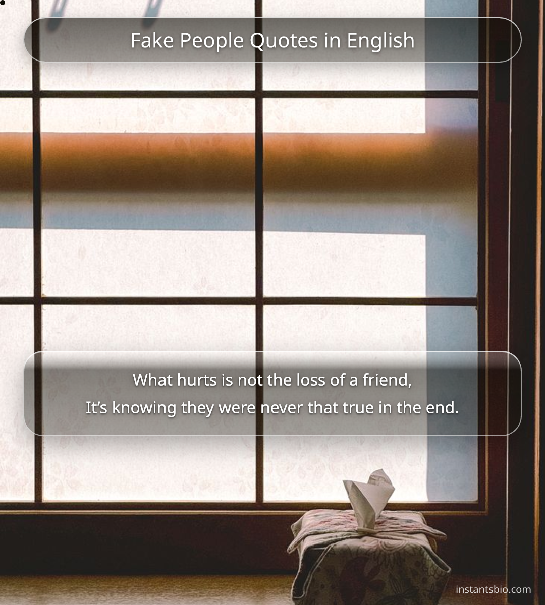 Fake People Quotes in English