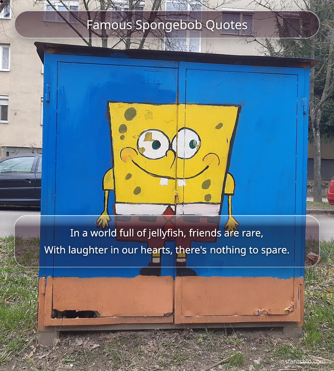 Famous Spongebob Quotes