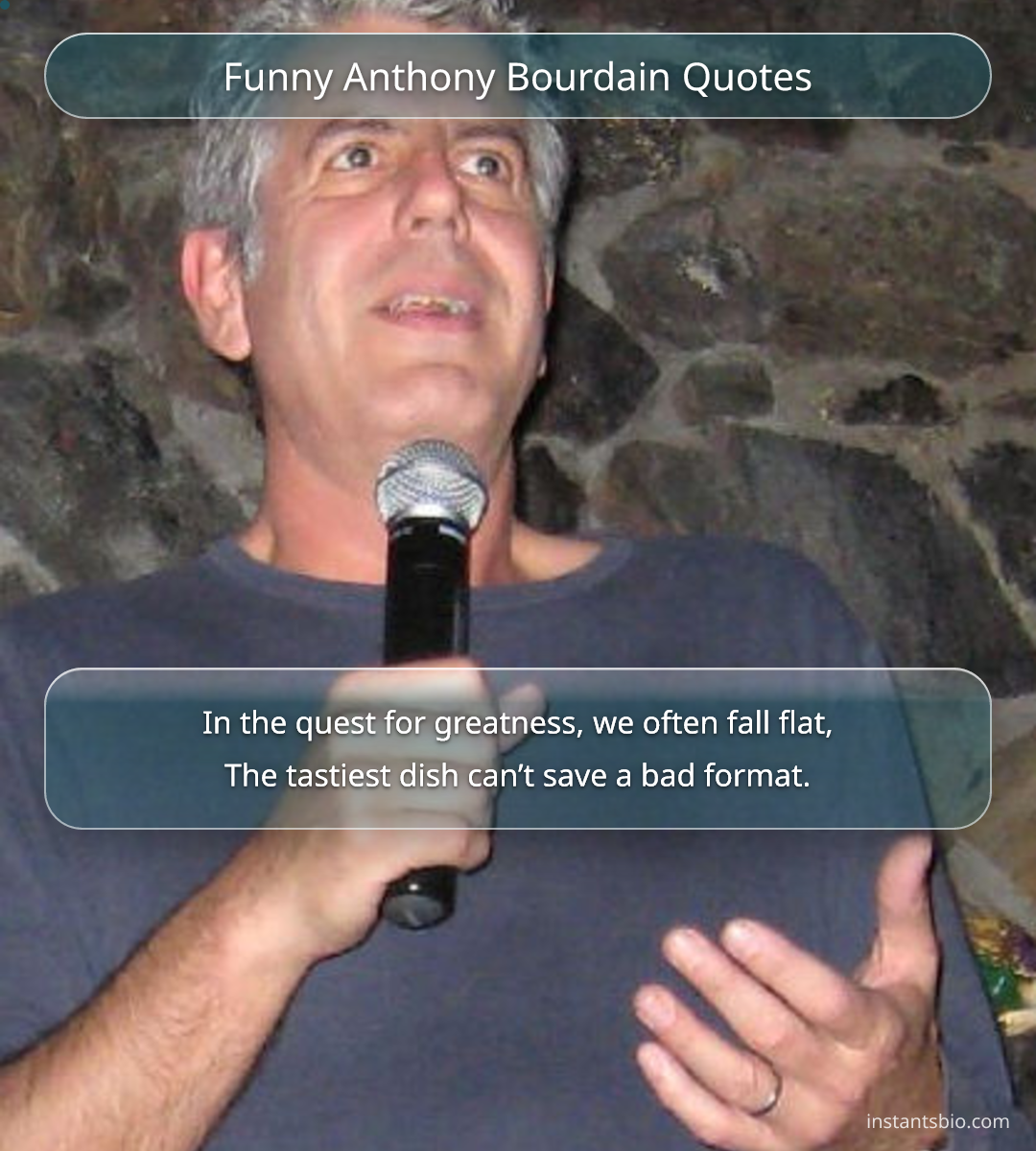 Funny Anthony Bourdain Quotes
