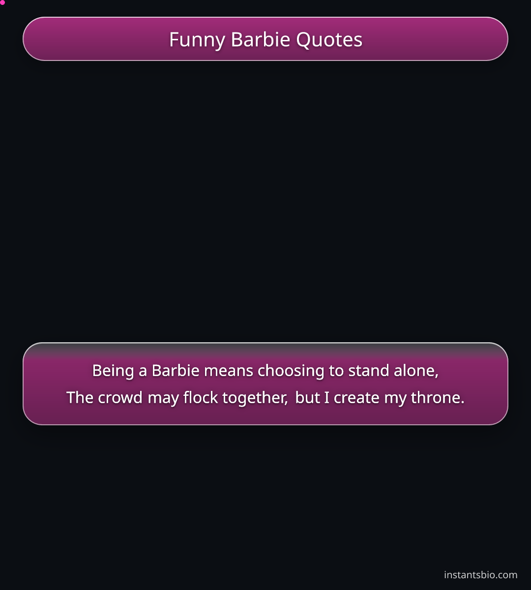 Funny Barbie Quotes
