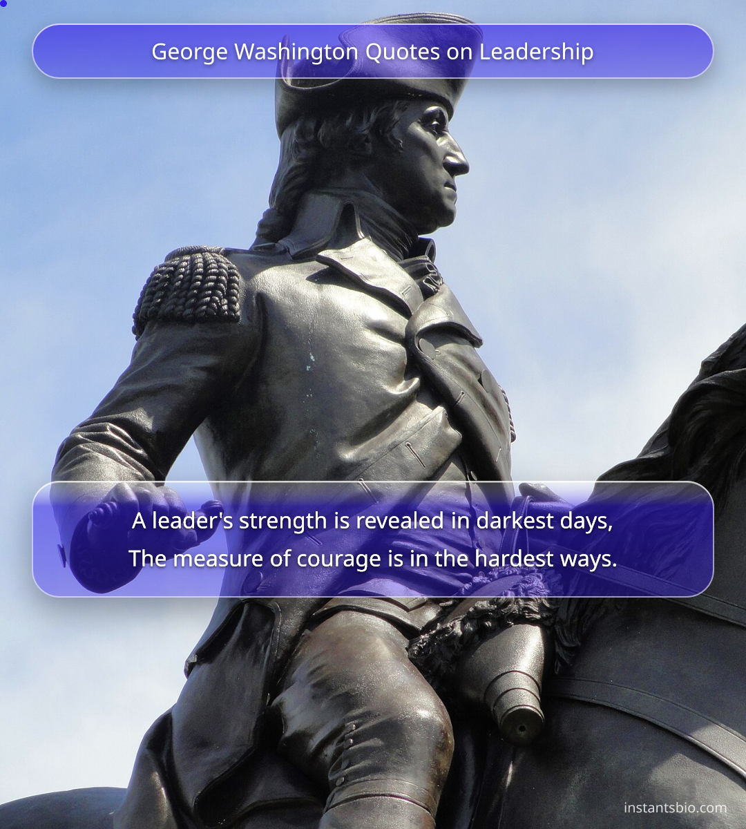 George Washington Quotes on Leadership