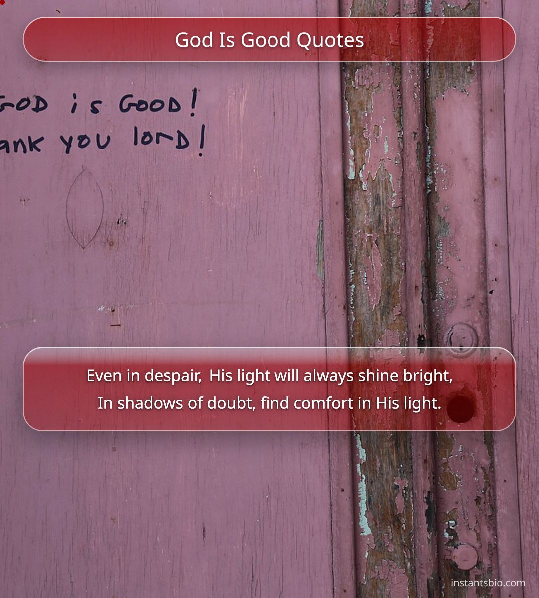God Is Good Quotes - god quotes