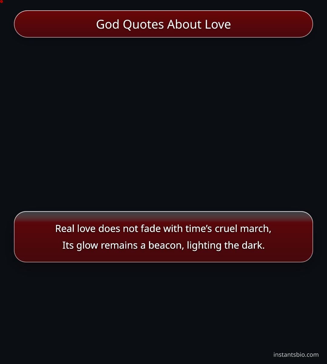 God Quotes About Love