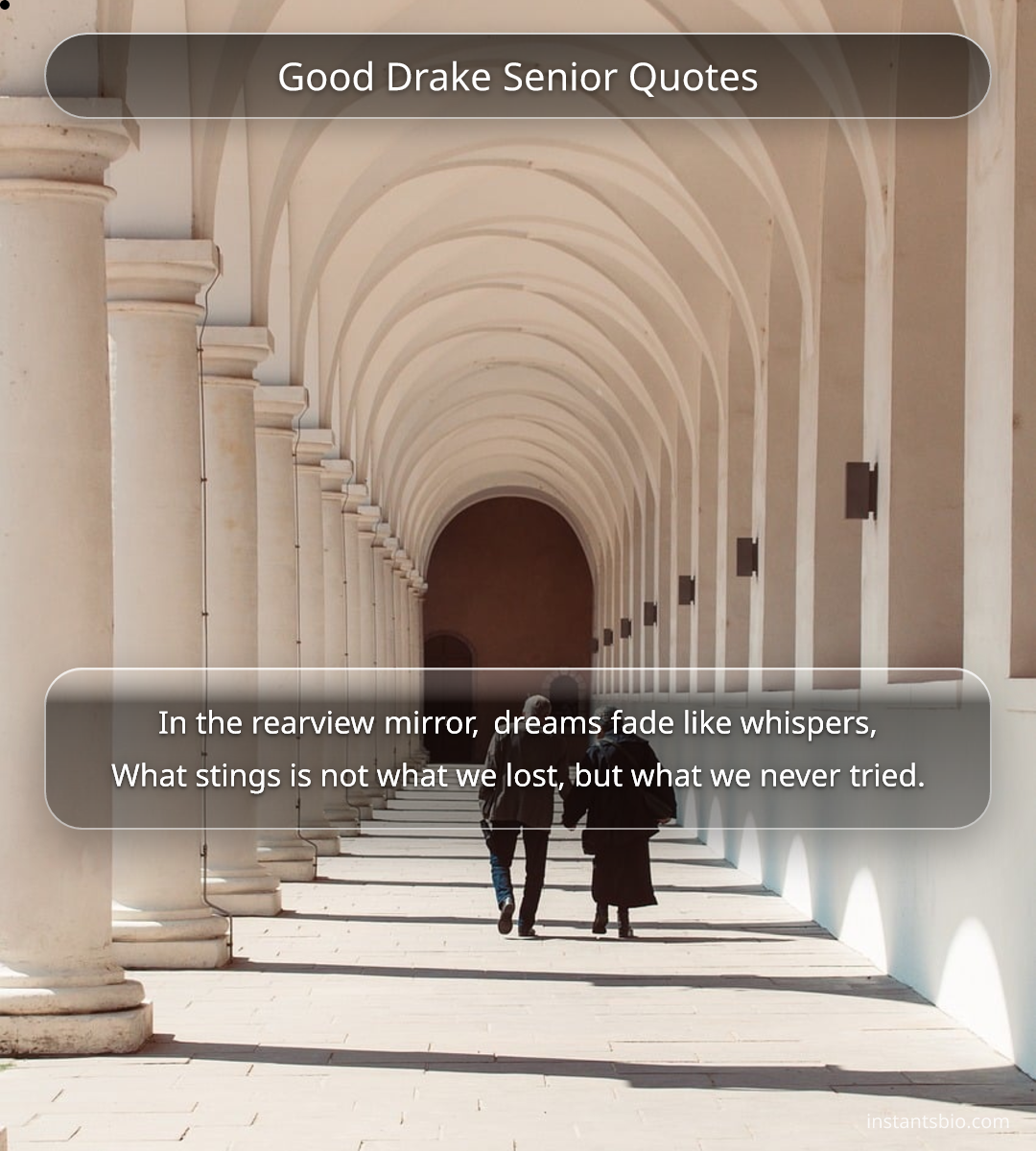 Good Drake Senior Quotes - good senior quotes