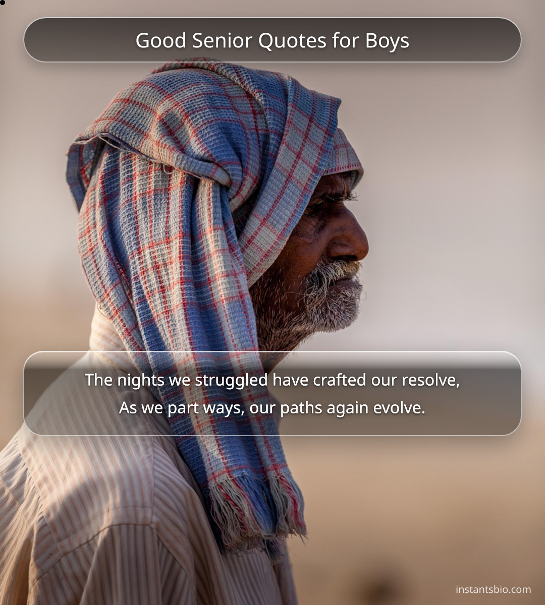 Good Senior Quotes for Boys