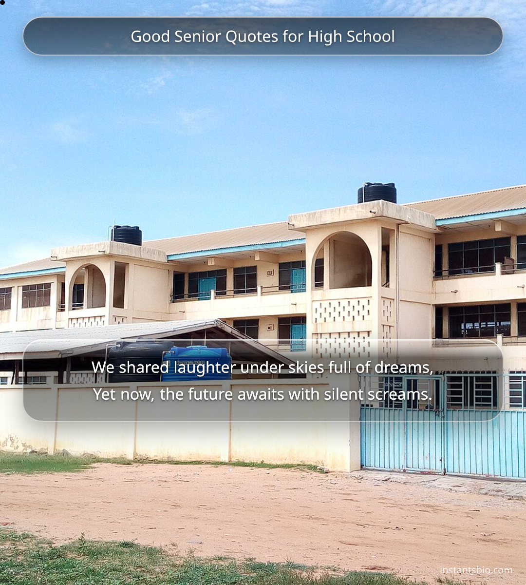 Good Senior Quotes for High School
