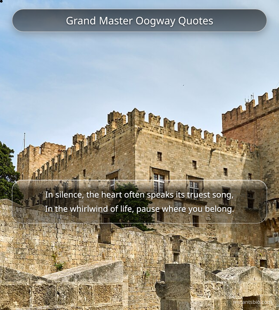 Grand Master Oogway Quotes