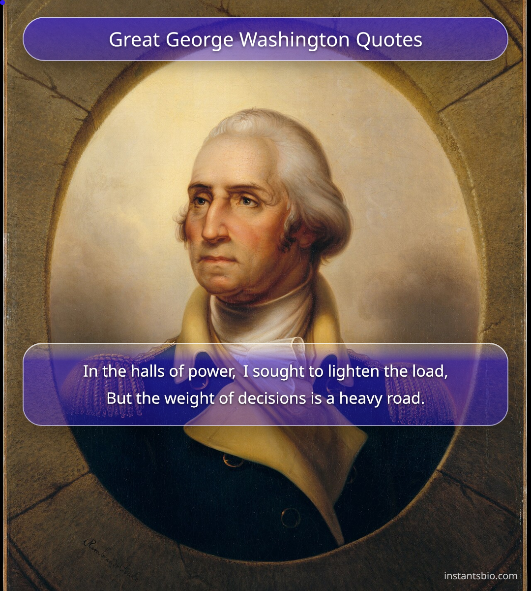 Great George Washington Quotes