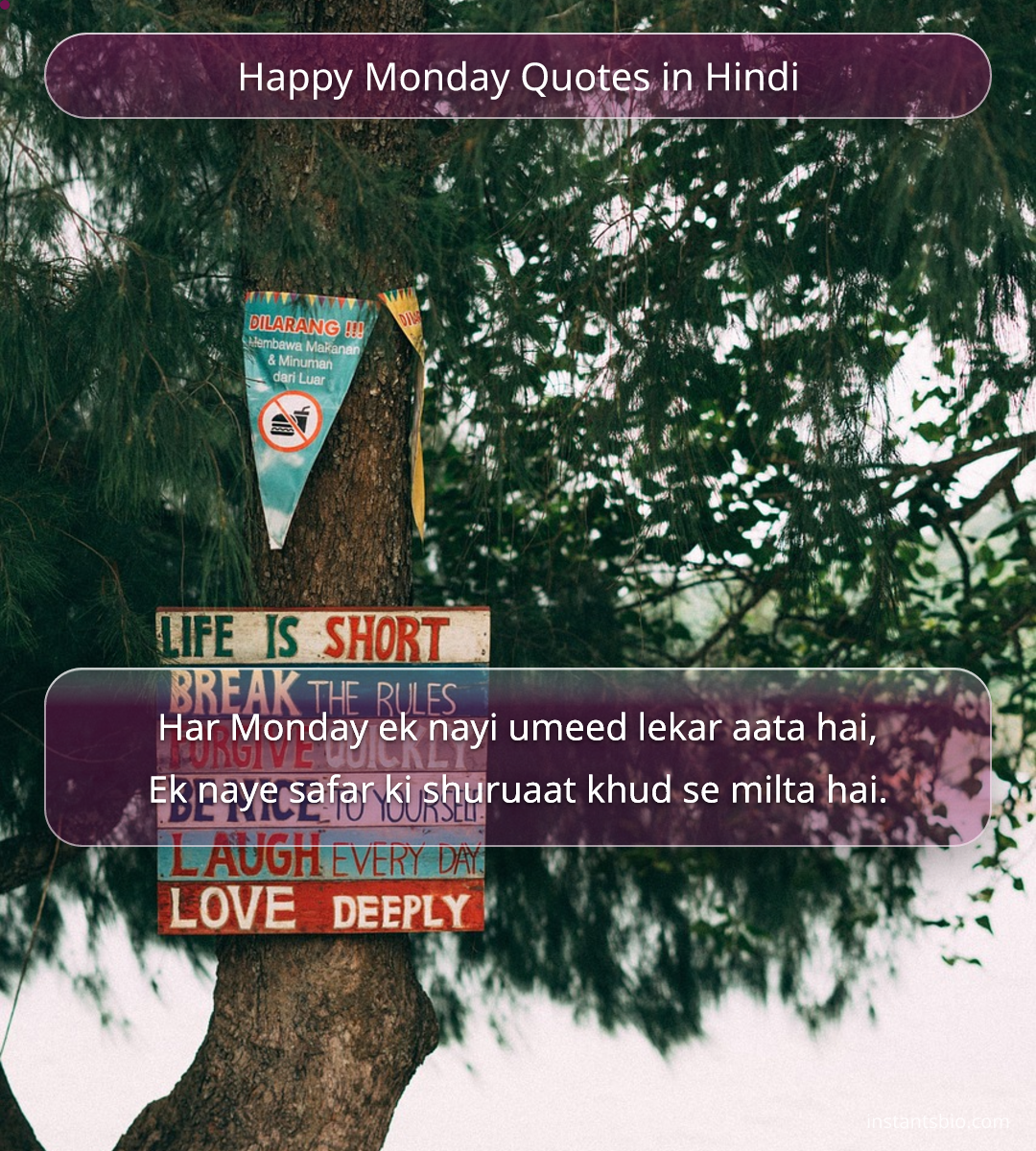 Happy Monday Quotes in Hindi