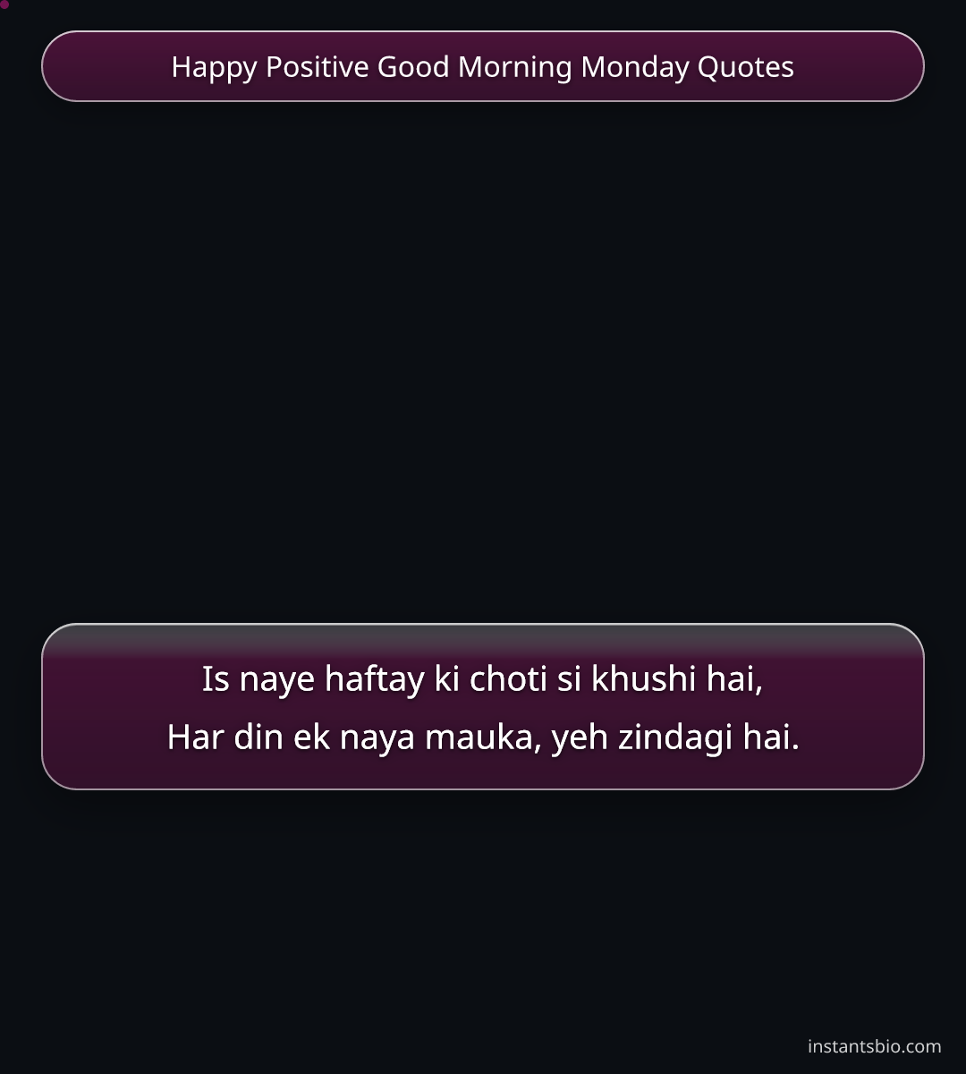 Happy Positive Good Morning Monday Quotes - happy monday quotes