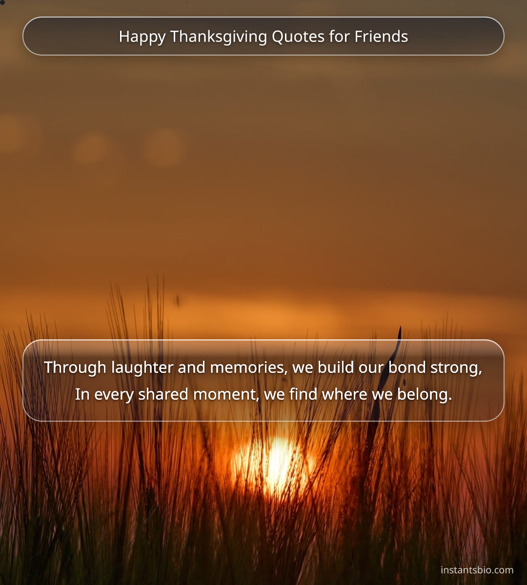 Happy Thanksgiving Quotes for Friends