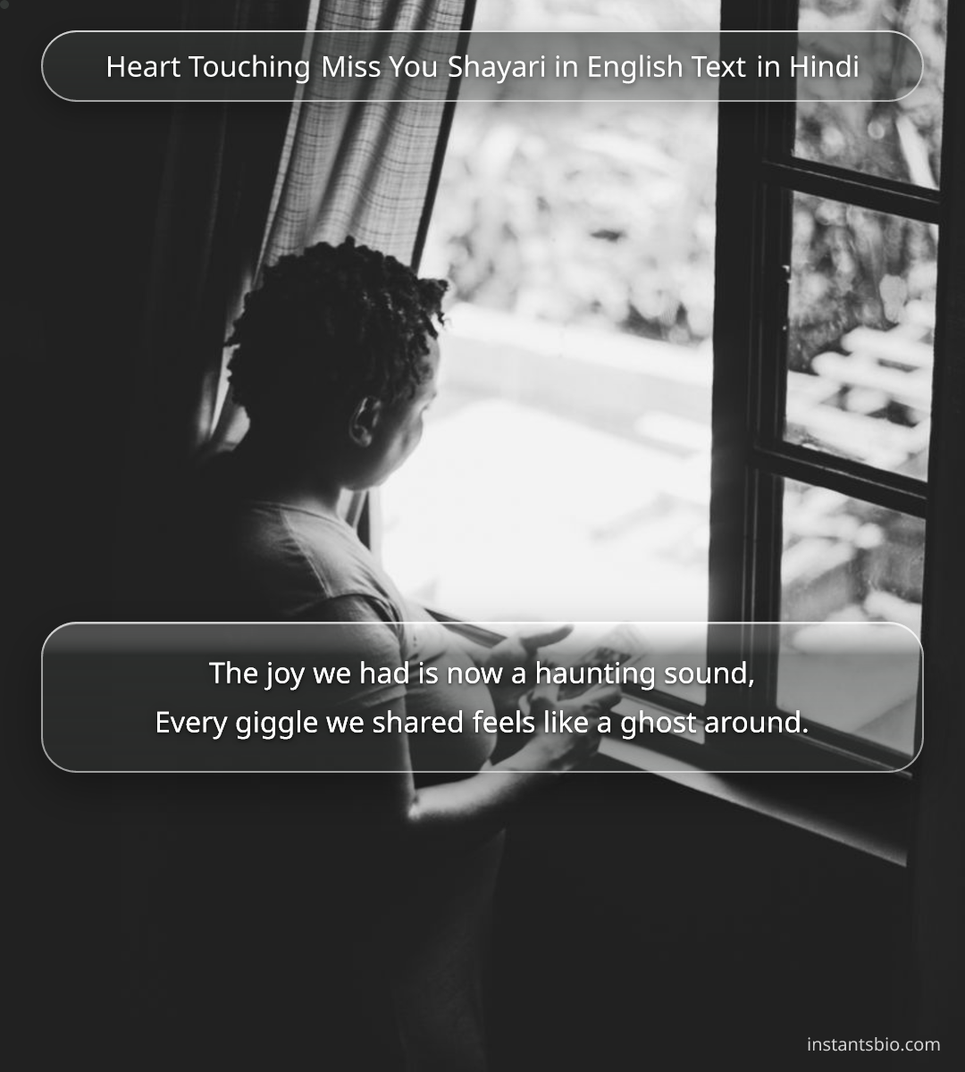 Heart Touching Miss You Shayari in English Text in Hindi