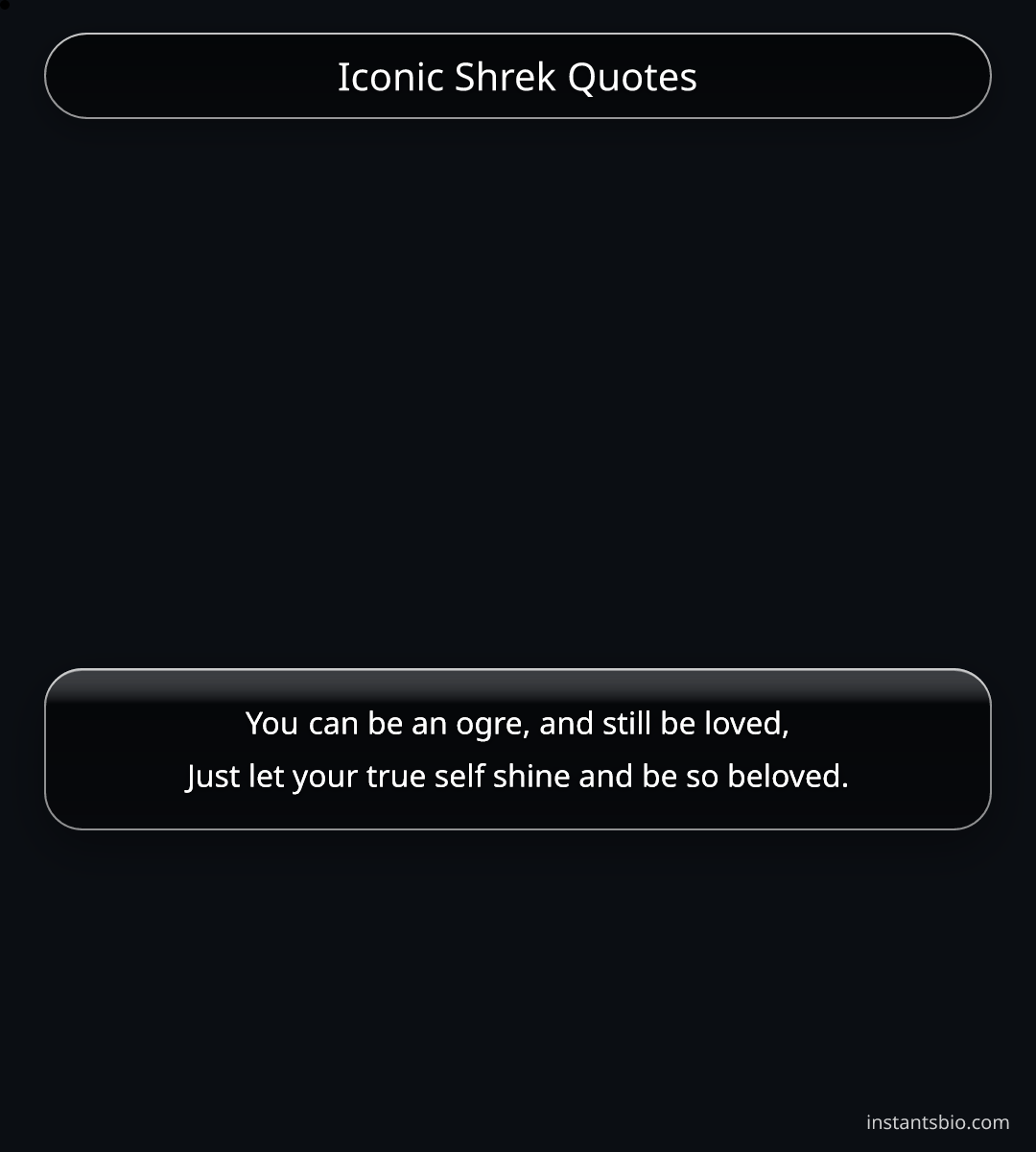 Iconic Shrek Quotes