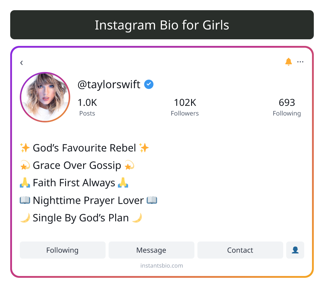 Instagram Bio for Girls - instagram bio for girls 