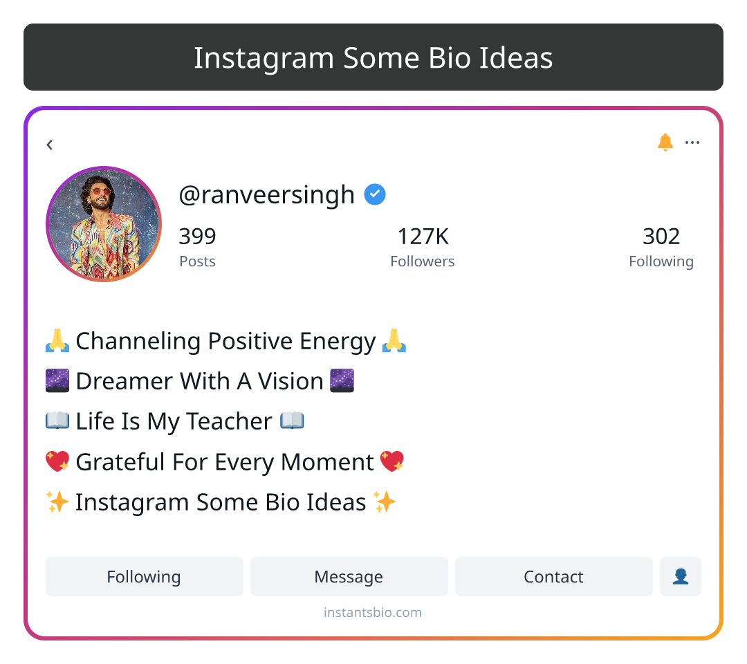 Instagram Some Bio Ideas - instagram bio ideas