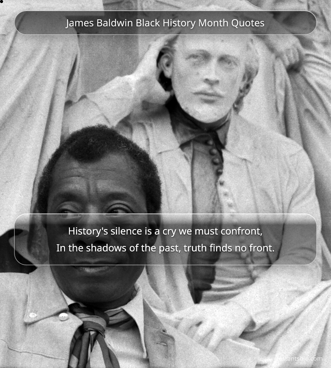 James Baldwin Black History Month Quotes