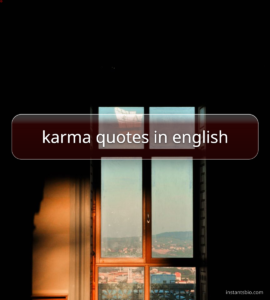 karma quotes in english
