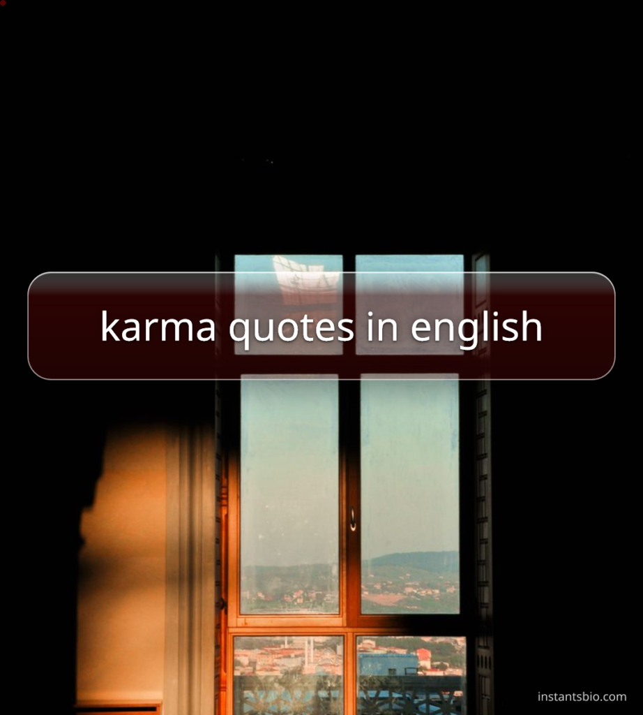 karma quotes in english