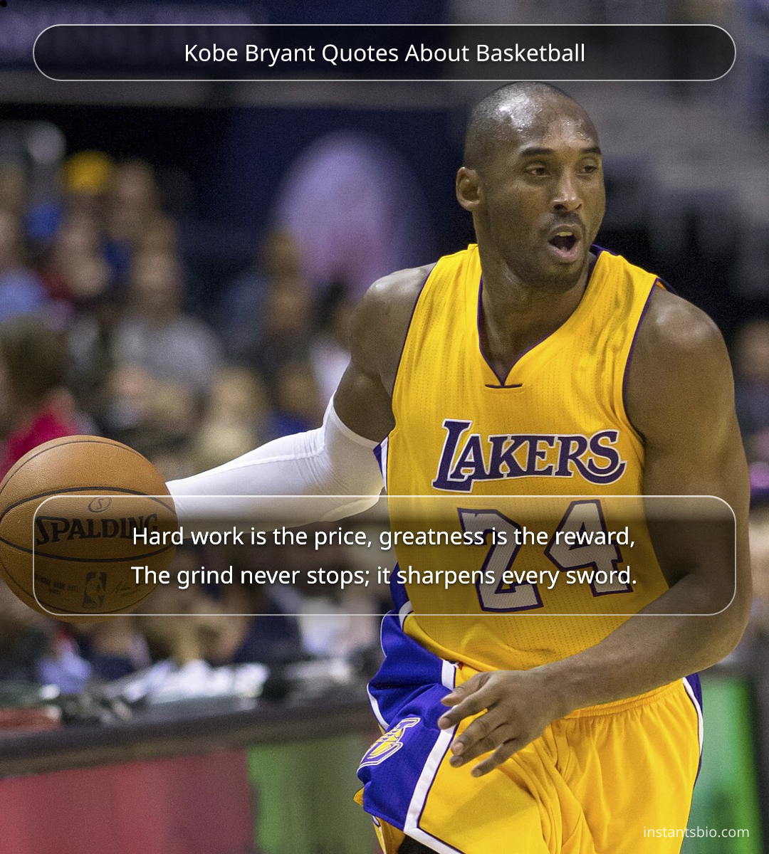 Kobe Bryant Quotes About Basketball