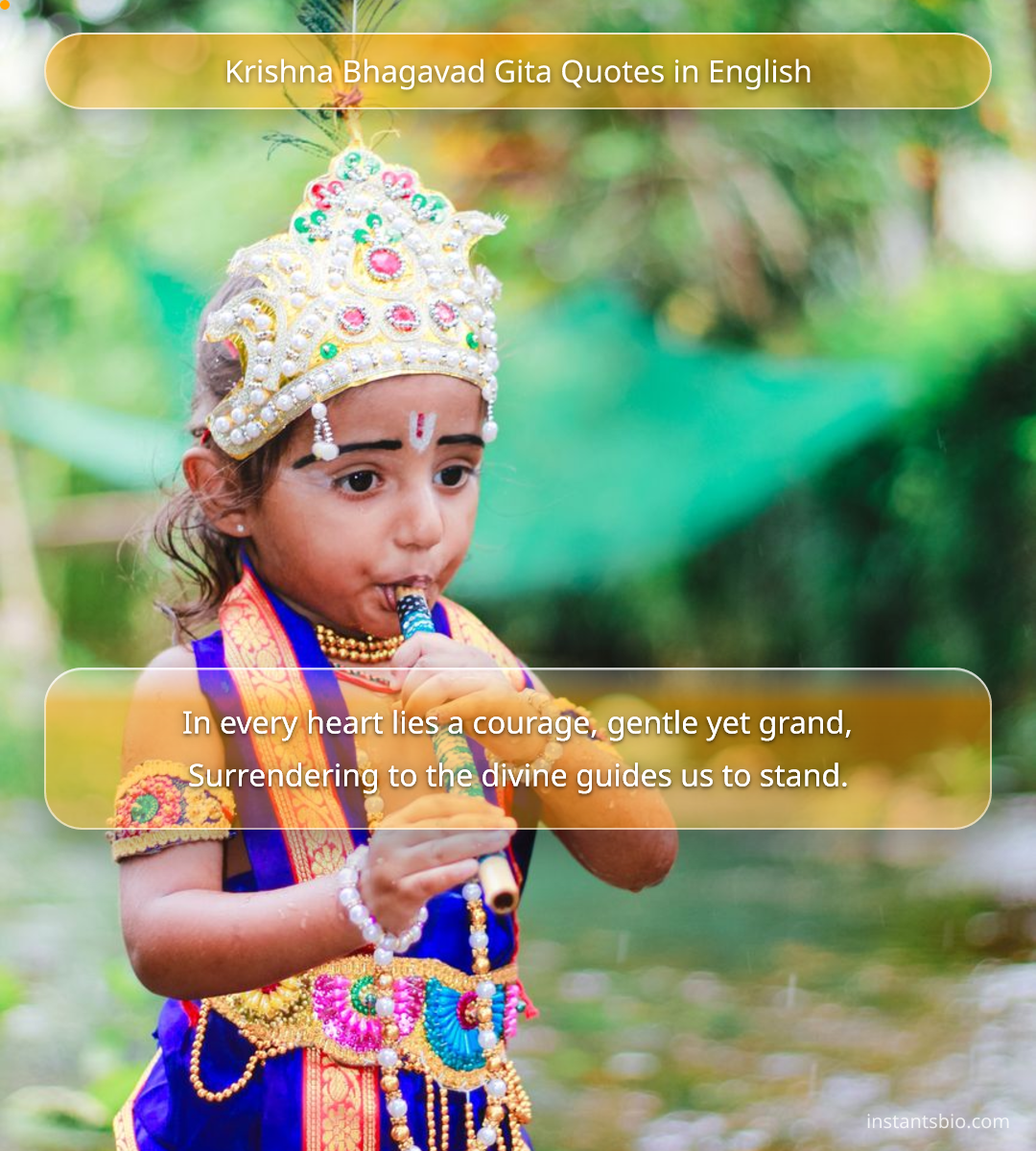 Krishna Bhagavad Gita Quotes in English