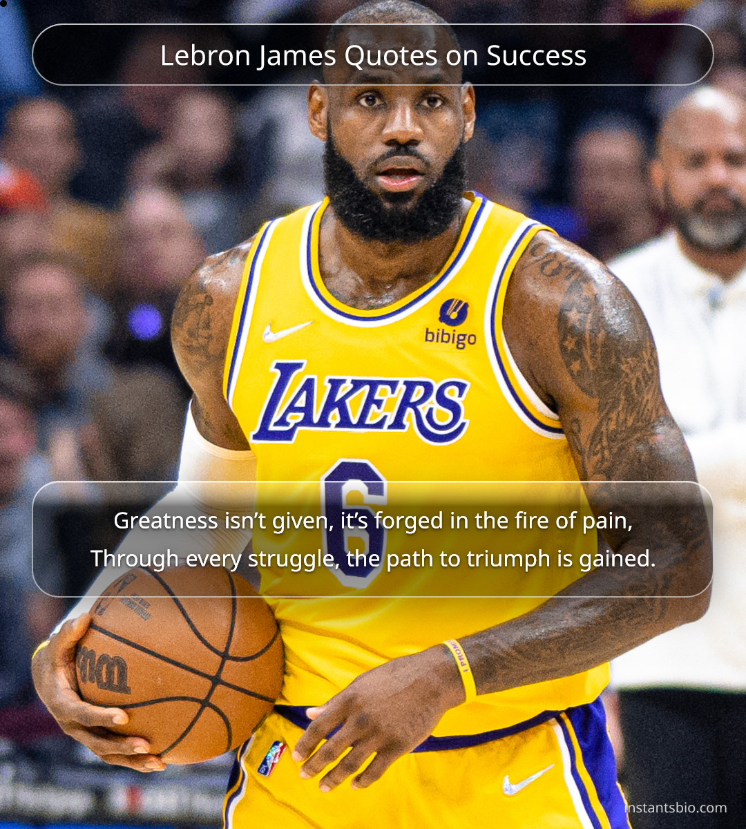 Lebron James Quotes on Success - lebron quotes